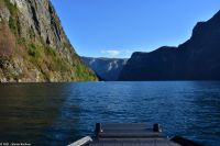 Traumwetter für unser exklusives Abenteuer - mit dem RIB-Boot über den Aurlandsfjord