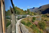 Es folgt direkt ein weiteres Highlight - Fahrt mit der Flåmsbane - der steilsten Eisenbahnstrecke der Welt (ohne Hilfsmittel) - von  Flåm nach Myrdal