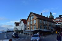 Stavanger - Historische Holzbebauung an der Vågen - dem natürlichen Hafenbecken von Stavanger