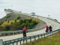 Radtour auf der Atlantikstraße