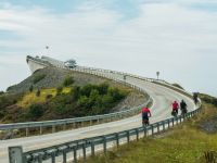 Radtour auf der Atlantikstraße