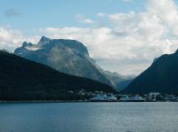 Blick nach Åndalsnes