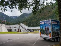 Eberhardt-Radanhänger am Fjaerland Gletschermuseum