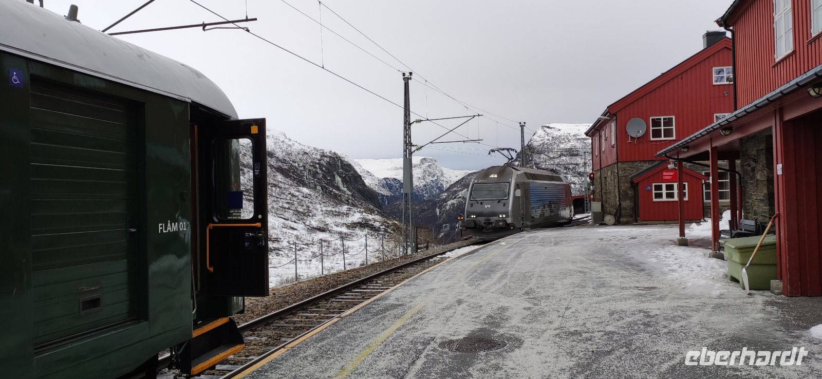 01.01.2022 29 Fahrt mit der Flambahn, Myrdal