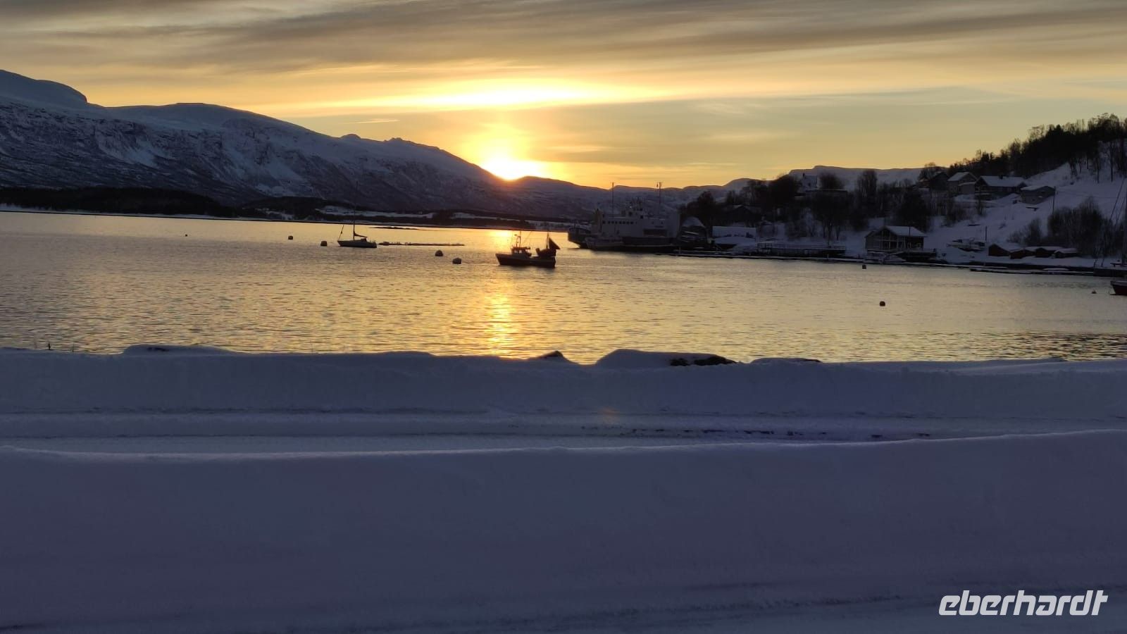 Fahrt von Tromsö nach Alta - Ullsfjord