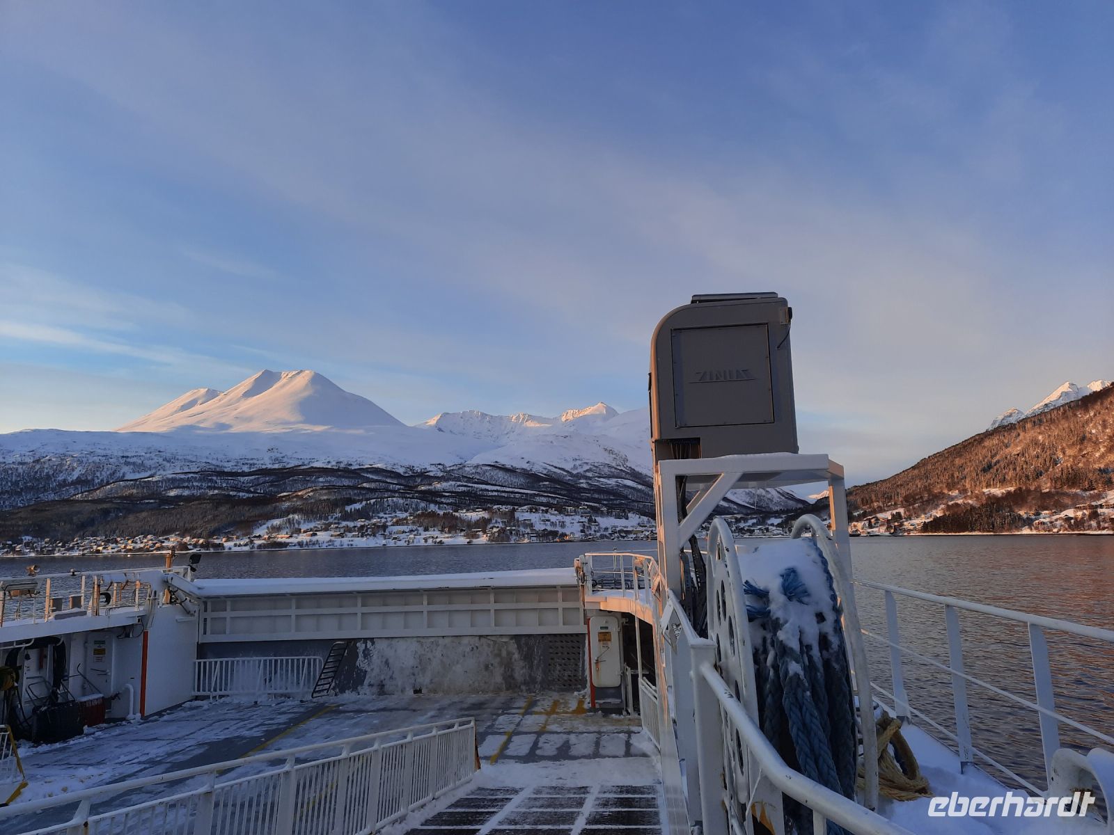 Fahrt von Tromsö nach Alta - Lyngenfjord 