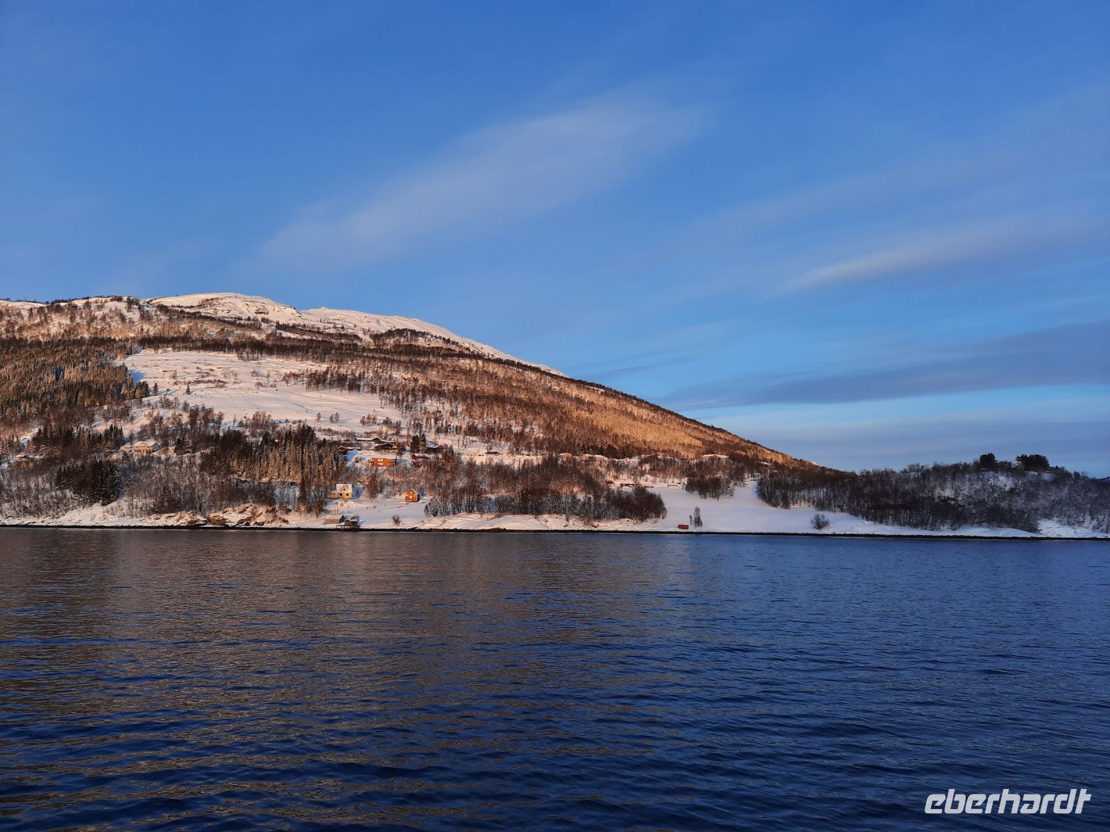 Fahrt von Tromsö nach Alta - Lyngenfjord 