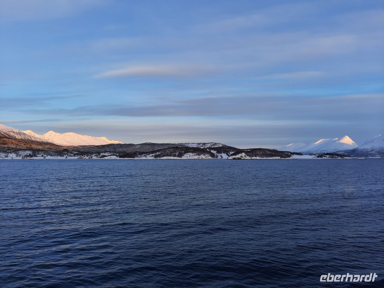 Fahrt von Tromsö nach Alta - Lyngenfjord 