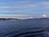 Fahrt von Tromsö nach Alta - Lyngenfjord 