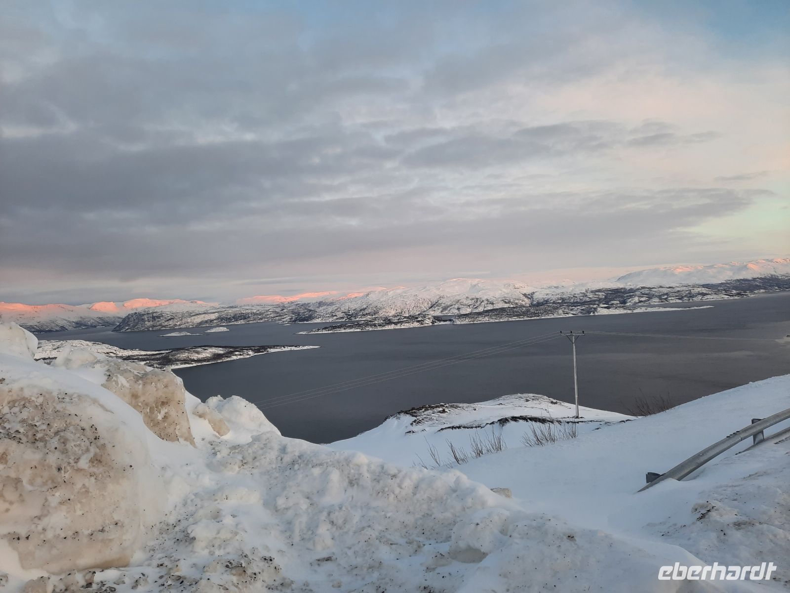 Fahrt von Tromsö nach Alta - Kvænangenfjord