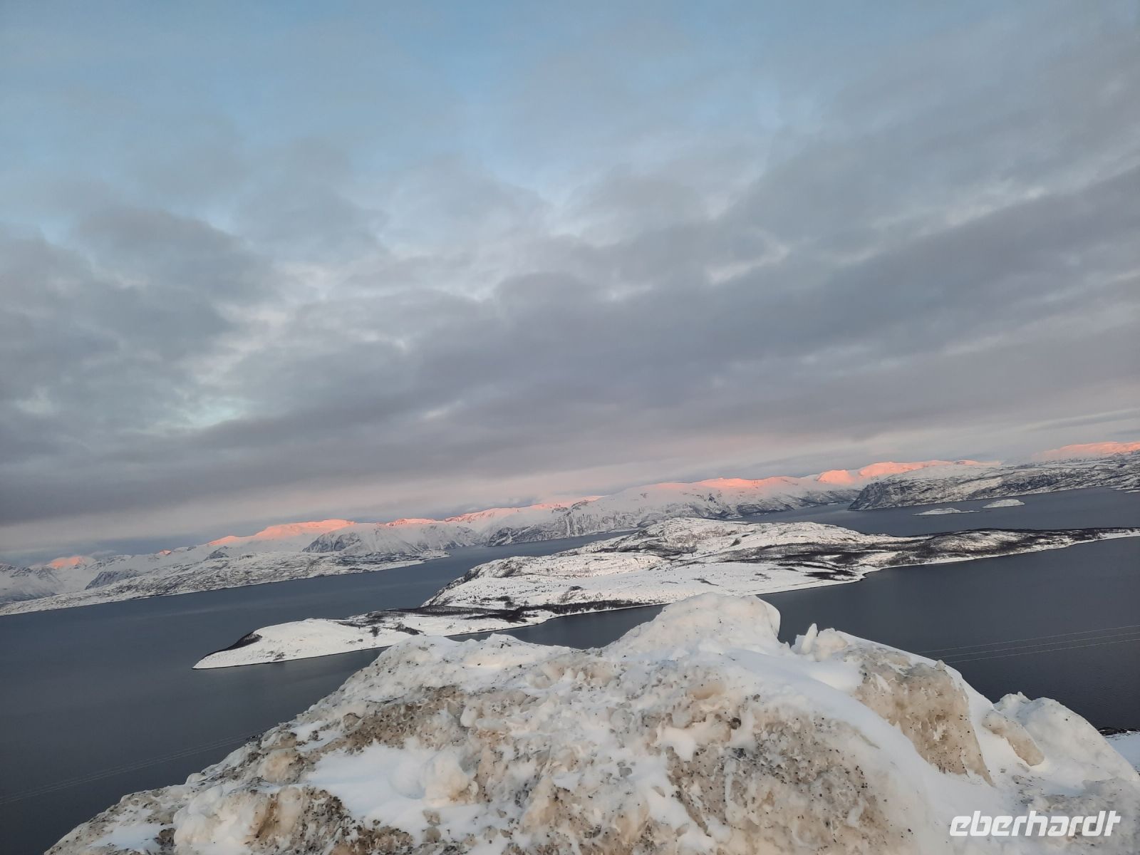 Fahrt von Tromsö nach Alta - Kvænangenfjord