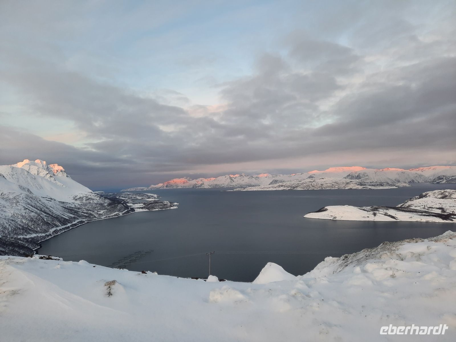 Fahrt von Tromsö nach Alta - Kvænangenfjord