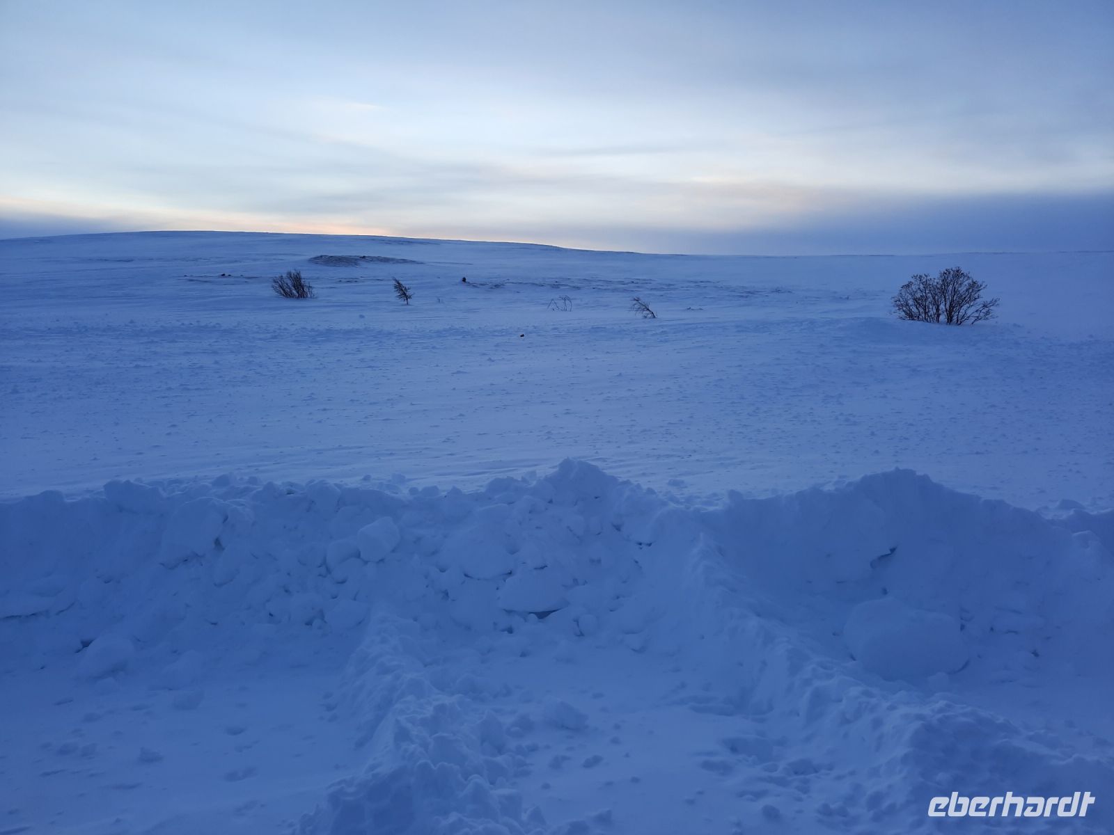 Fahrt von Alta nach Honningsvåg - Sennafjell