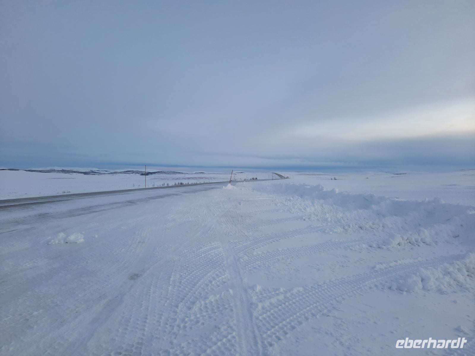 Fahrt von Alta nach Honningsvåg - Sennafjell