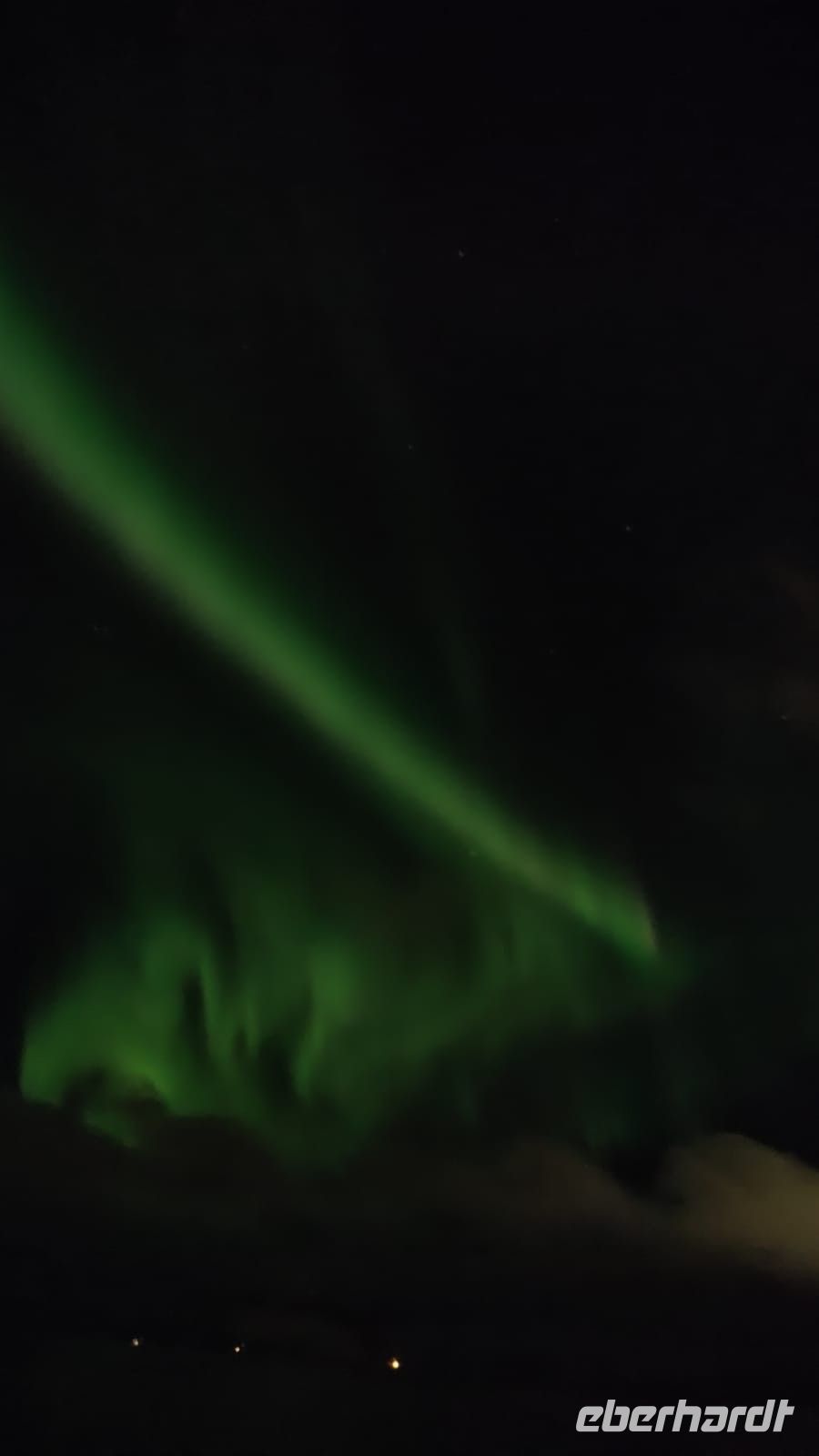 Nordlichter über Hammerfest 