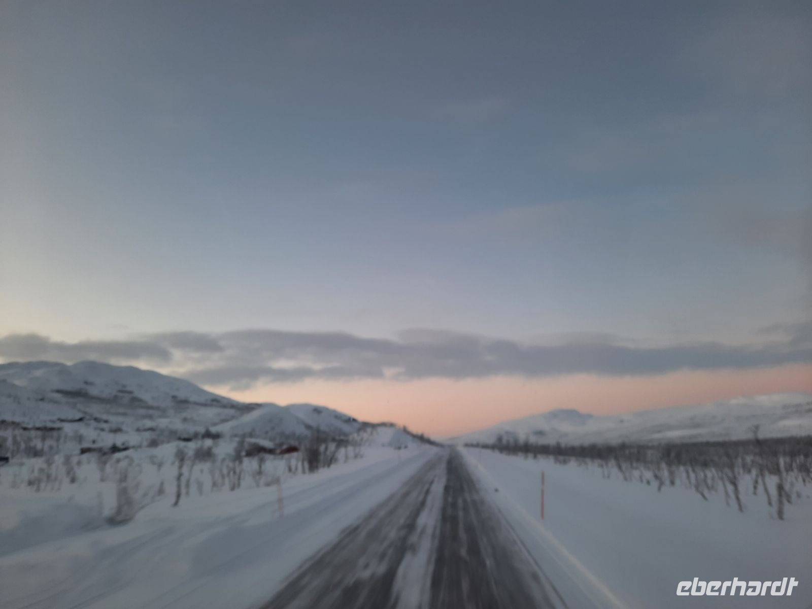 Fahrt über das Sennafjell