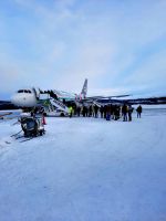 Heimflug von Tromsö nach Dresden...