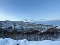 Grenzbrücke zwischen Vesteralen u. Lofoten