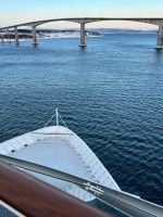 Durchfahrt durch Brück bei Finnsnes