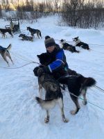 Norwegen - meine beiden felligen Lieblinge auf der Husky Farm.jpg