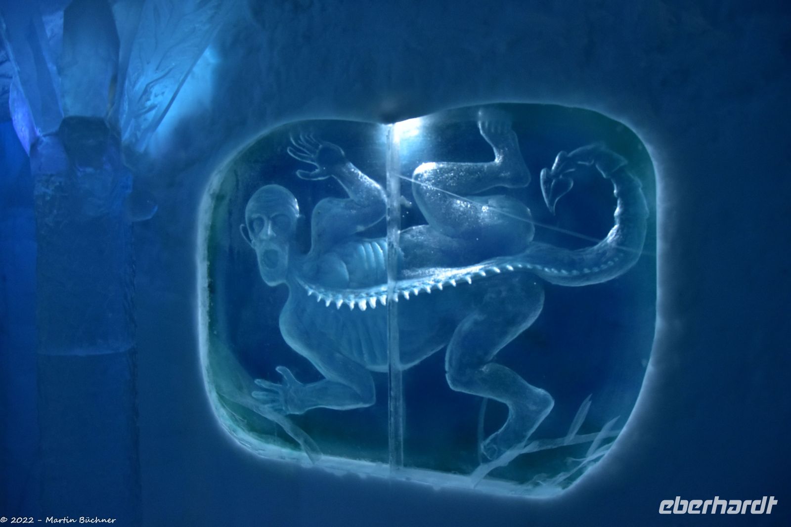 Icehotel 32 - Eishotel Jukkasjärvi am Torneälven in Schwedisch Lappland - #icehotelsweden