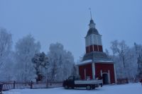 Nutti Sami Siida - Jukkasjärvi - Rentier - christliche Spuren in einem Sami-Dorf aus dem 17. Jh. 