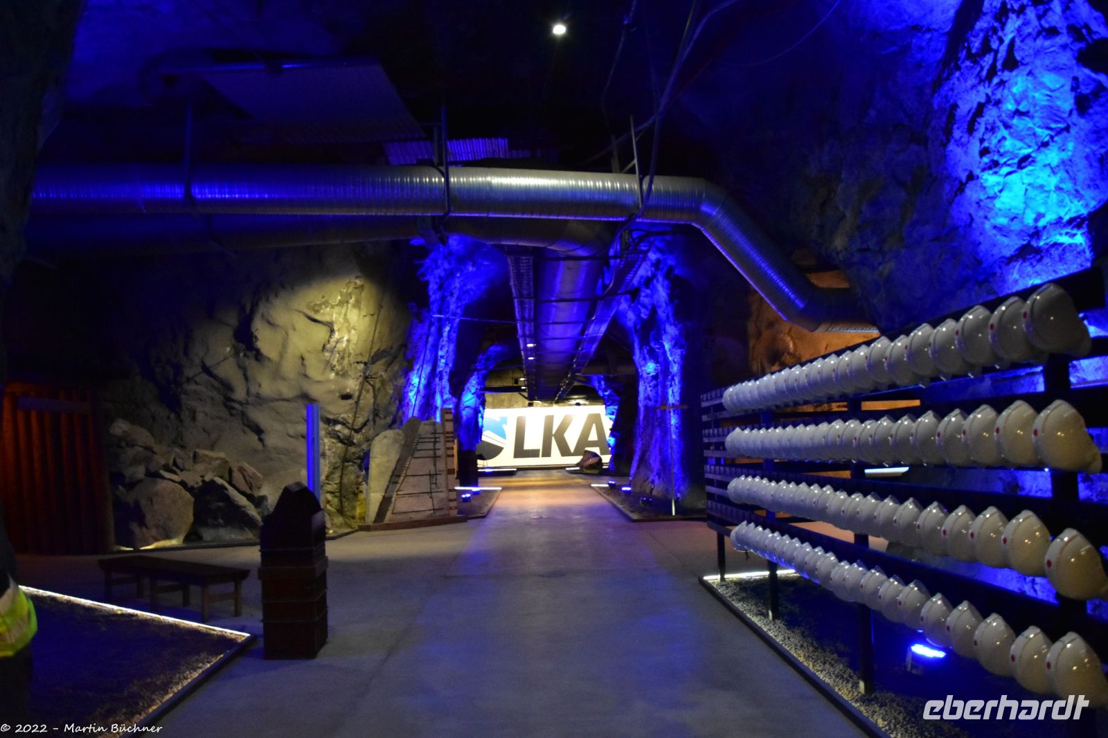 Kiruna - größtes Eisenerzbergwerk der Welt - LKAB - Besucherzentrum 540 Meter unter Tage