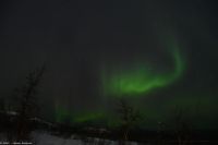 Polarlicht über Kiruna