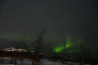 Polarlicht über Kiruna