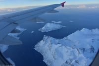 Traumhaftes Rückflug-Wetter von Tromsø direkt nach Dresden - Kvaløya