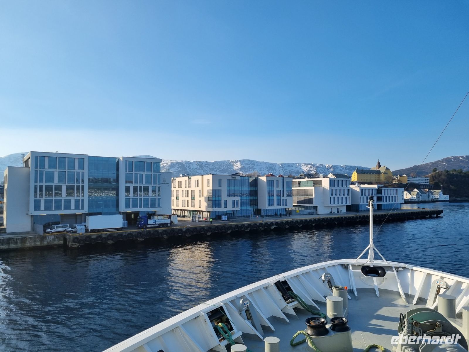 Ankunft in Ålesund