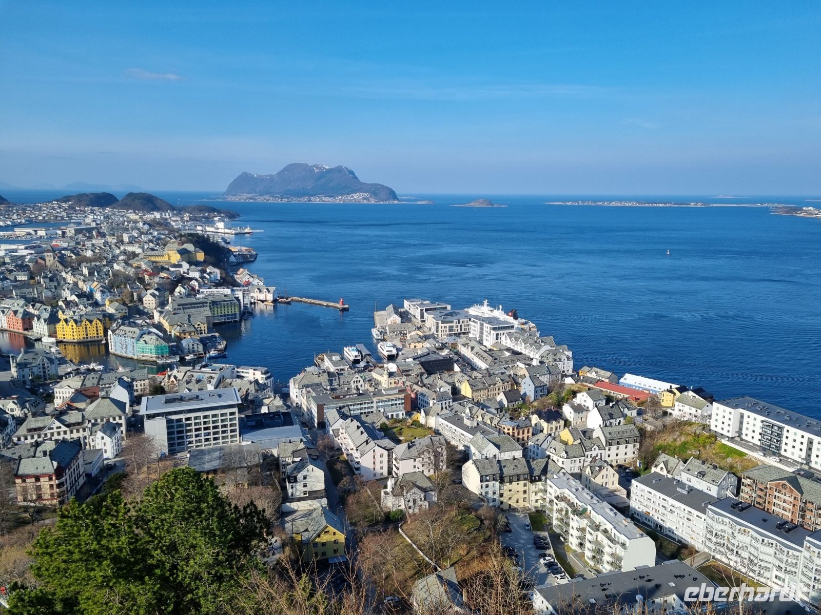 Ålesund - Ausblick vom Berg Aksla