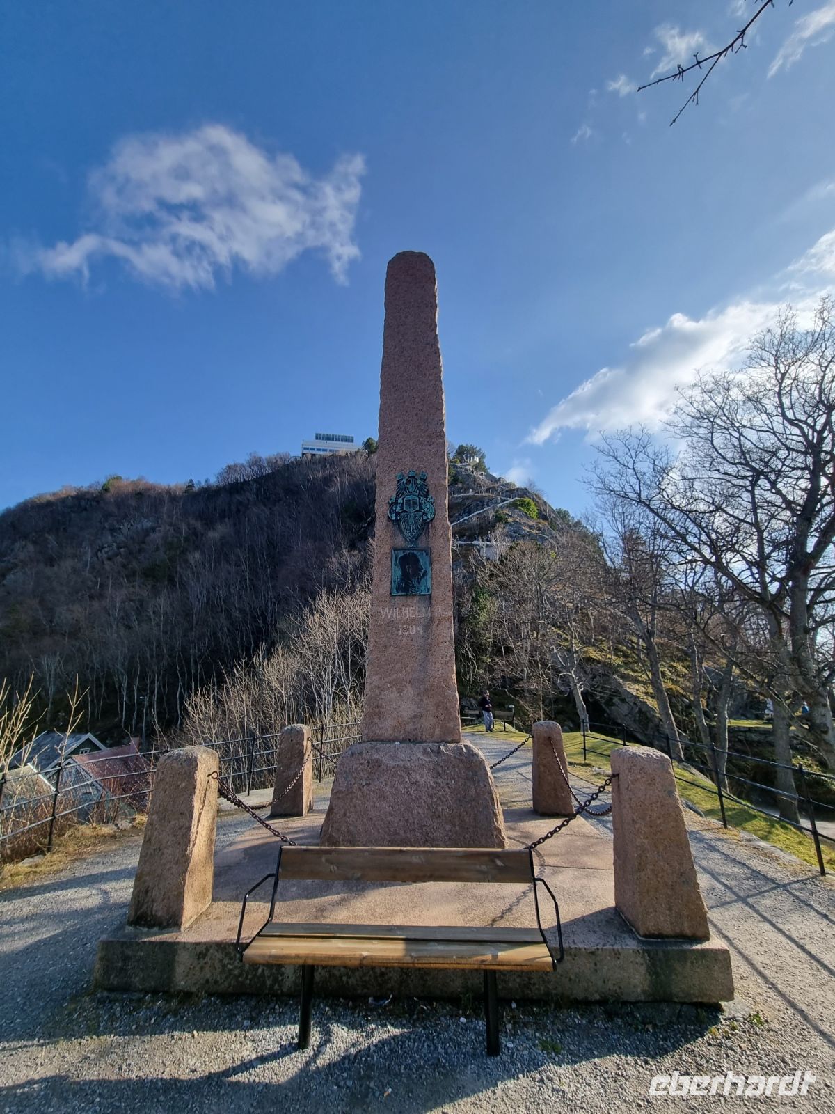 Ålesund - Kaiser-Wilhelm-II.-Denkmal im Stadtpark