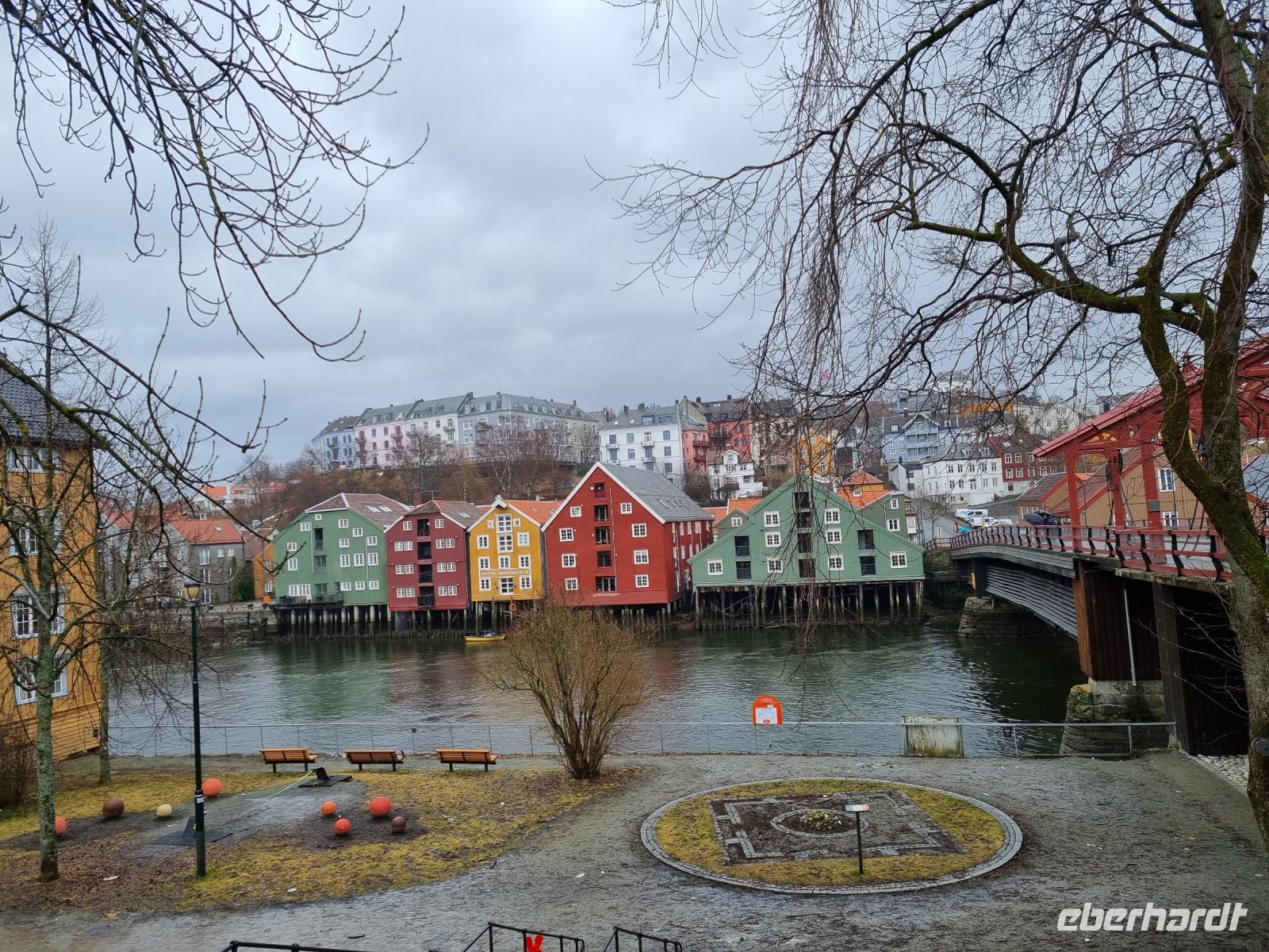 Trondheim - Blick auf Bakklandet