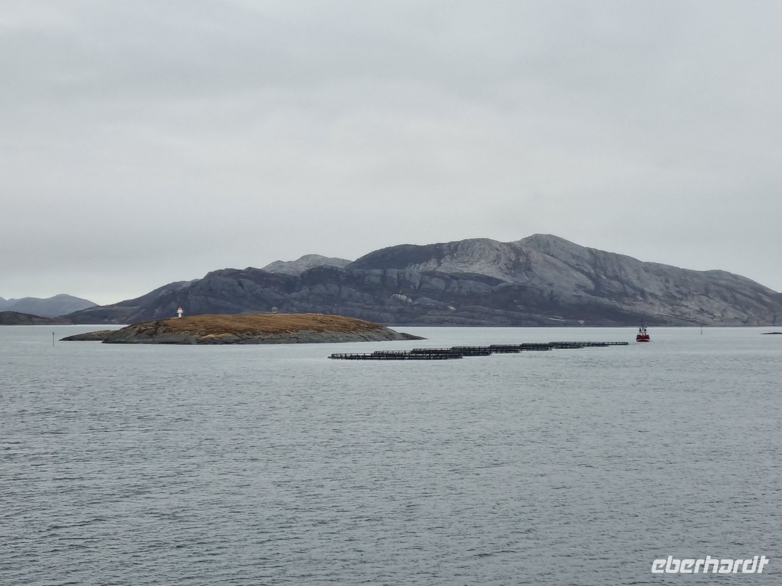 Überquerung des Polarkreises auf 66,5 Grad nördlicher Breite