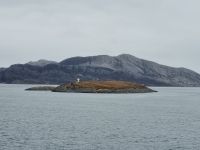 Überquerung des Polarkreises auf 66,5 Grad nördlicher Breite