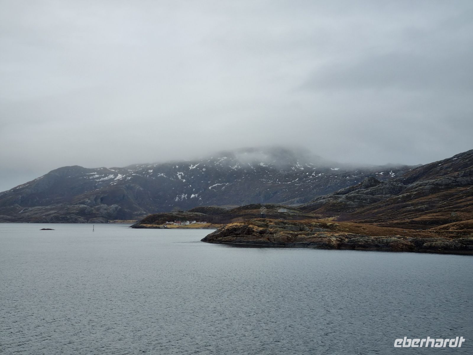 Überquerung des Polarkreises auf 66,5 Grad nördlicher Breite