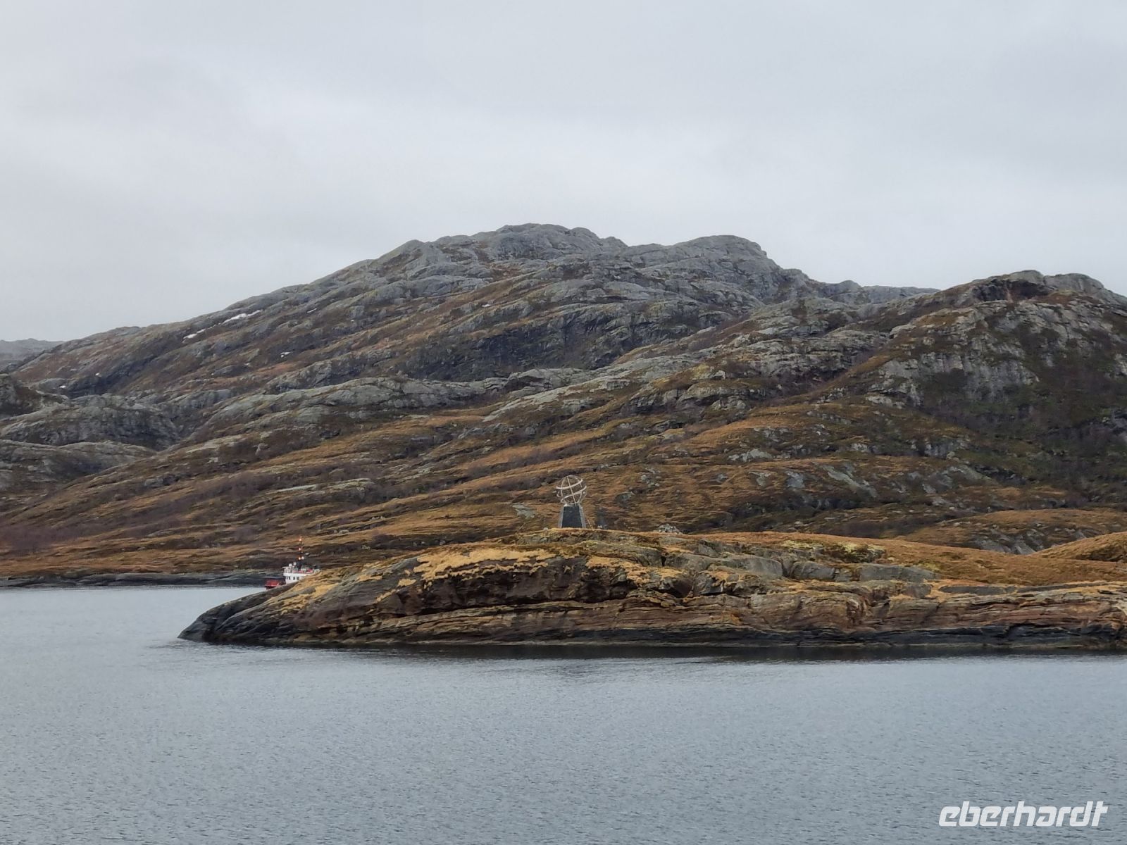 Überquerung des Polarkreises auf 66,5 Grad nördlicher Breite