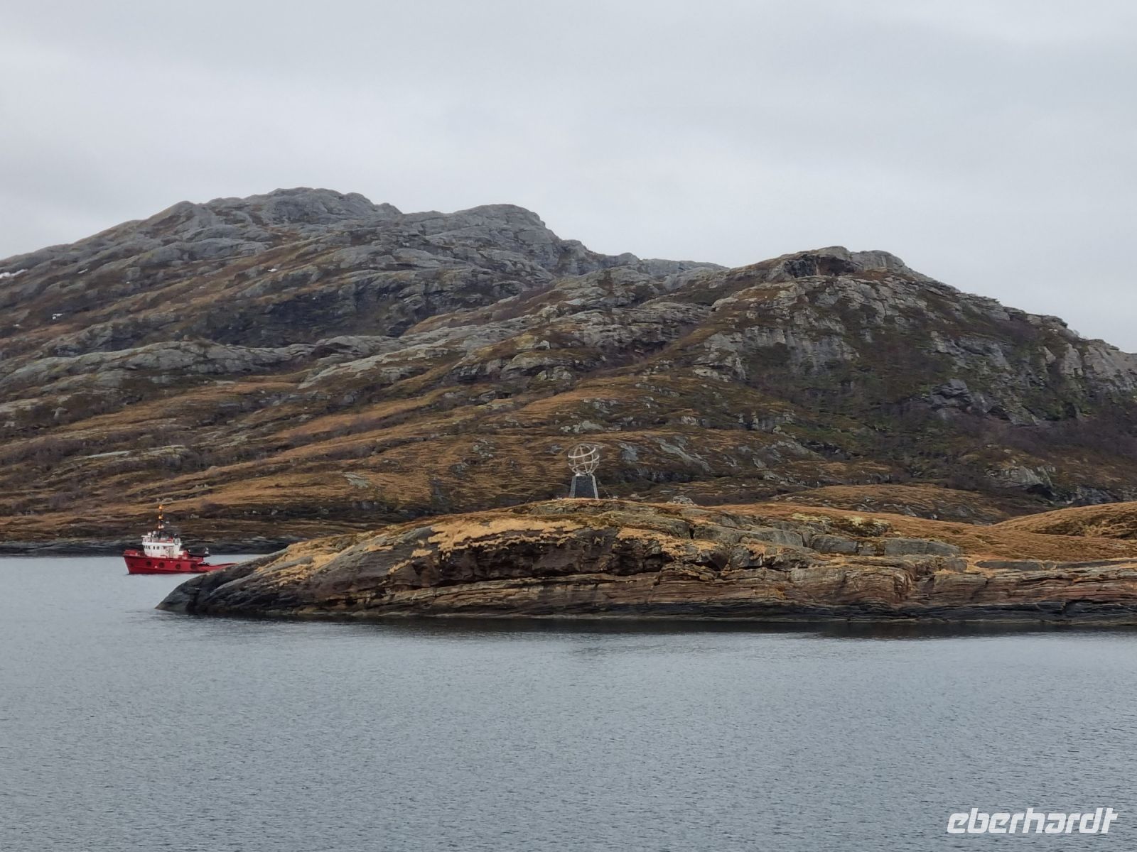 Überquerung des Polarkreises auf 66,5 Grad nördlicher Breite