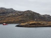 Überquerung des Polarkreises auf 66,5 Grad nördlicher Breite