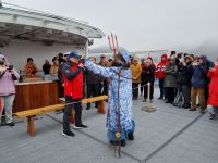 Polarkreistaufe an Bord der 