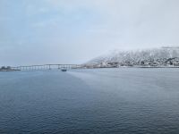 Einfahrt nach Tromsø...