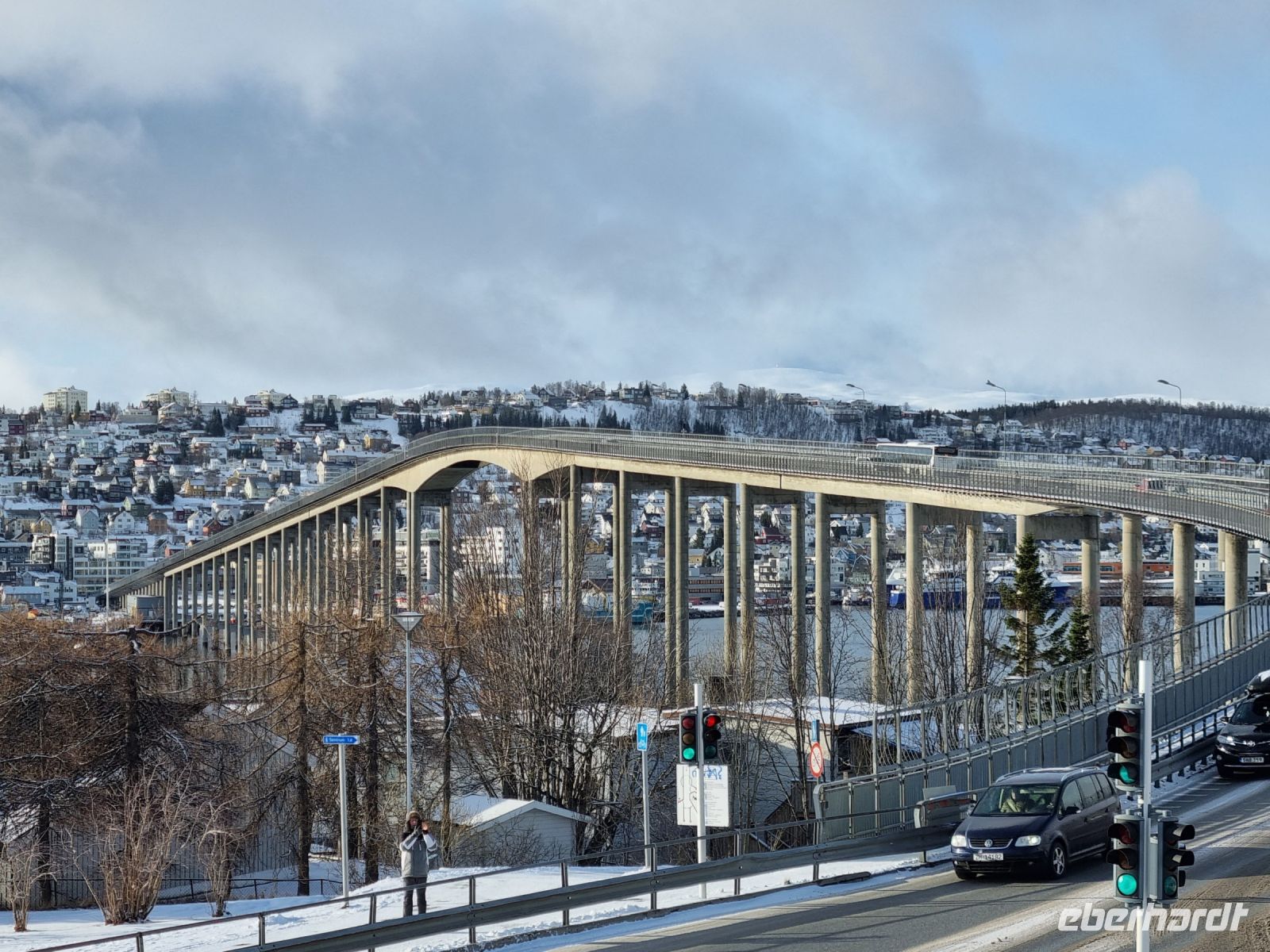 Tromsø - Tromsøsund-Brücke