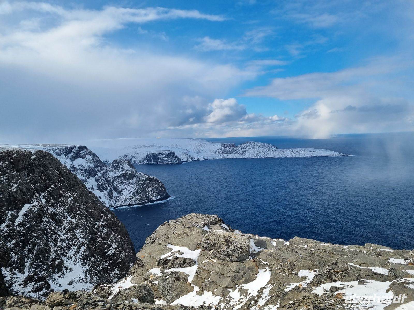 Nordkap - Blick zur Landzunge Knivskjellodden