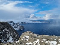 Nordkap - Blick zur Landzunge Knivskjellodden