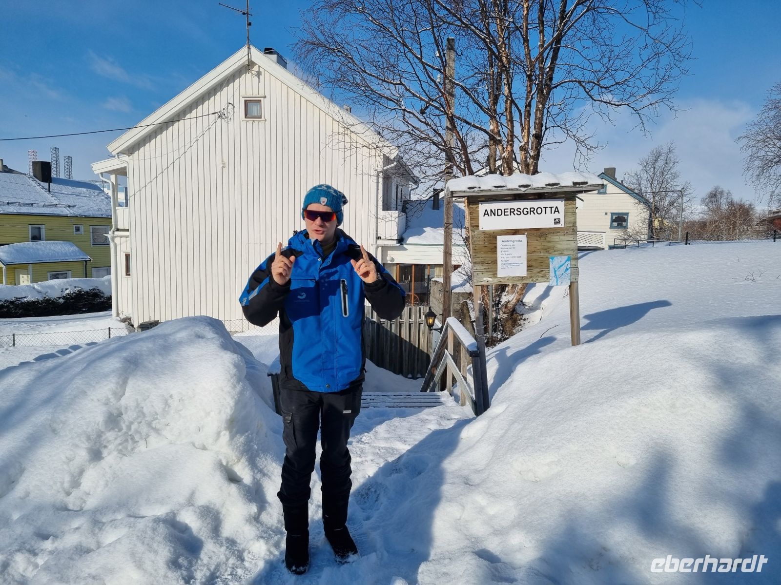 Kirkenes - Besichtigung der Andersgrotte (Luftschutzbunker)