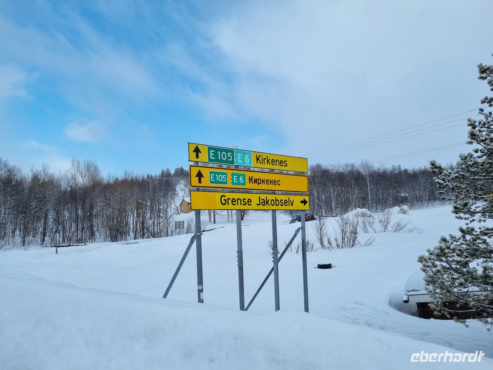 Kirkenes - norwegisch-russische Grenze