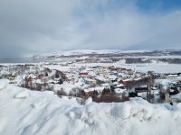 Kirkenes  - Ausblick vom Prestefjellet (Priesterberg)