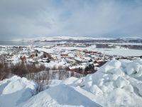 Kirkenes  - Ausblick vom Prestefjellet (Priesterberg)