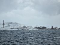 ...nördlich von Hammerfest - Insel Melkøya (Erdgasverflüssigungsanlage)